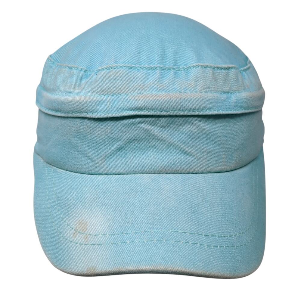 C.C Exclusives Strapback Cadet Army Hat Blue One Size Adjustable Blank